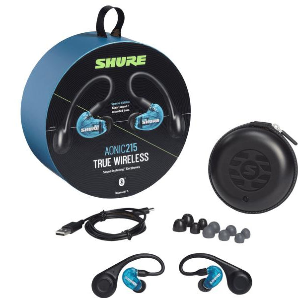 Shure Wireless In-Ear-Kopfhörer AONIC 215 GEN 2 Blau