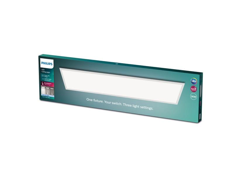Philips Deckenleuchte Touch SceneSwitch 36 W, 4000 K, Weiss