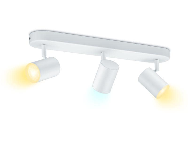 WiZ Aufbauspot IMAGEO, 3 x 5 W, Weiss, BT