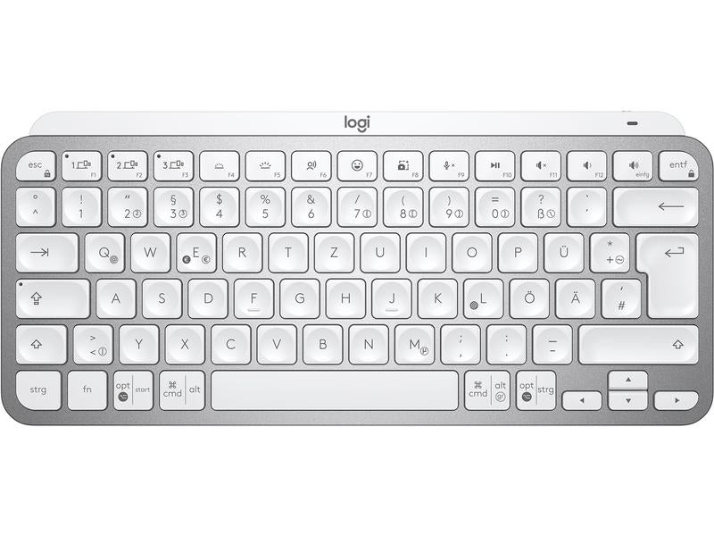 Logitech Tastatur MX Keys Mini Pale Grey CH-Layout