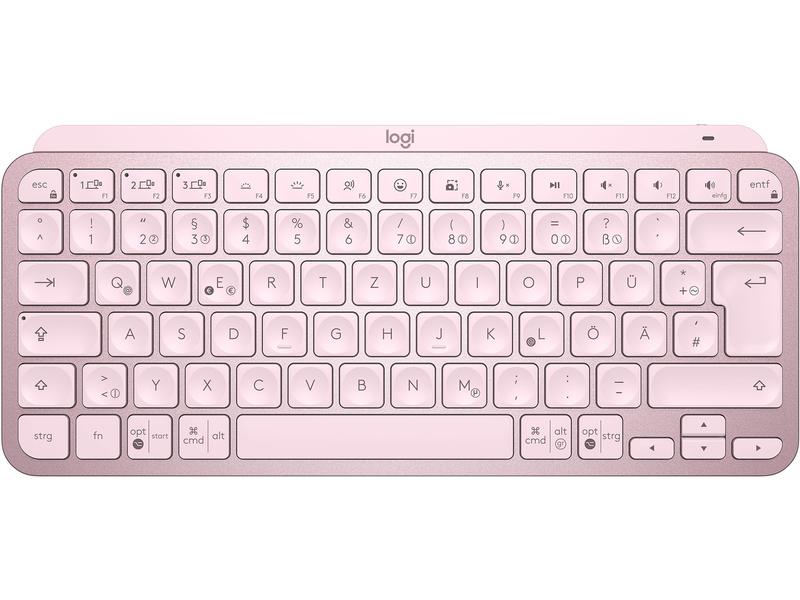 Logitech Tastatur MX Keys Mini Rose CH-Layout