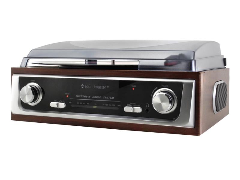 soundmaster Stereoanlage PL196H Braun