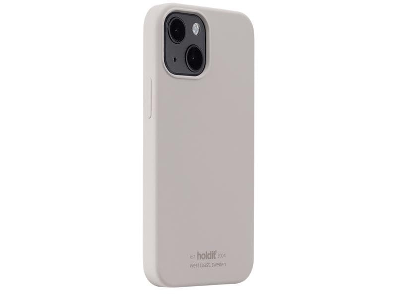 Holdit Back Cover Silicone iPhone 13 mini Taupe