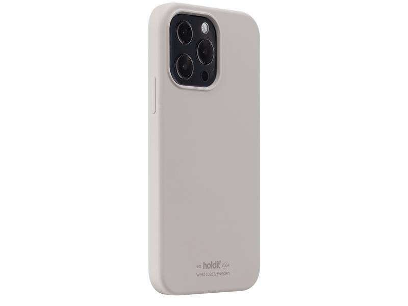 Holdit Back Cover Silicone iPhone 13 Pro Taupe