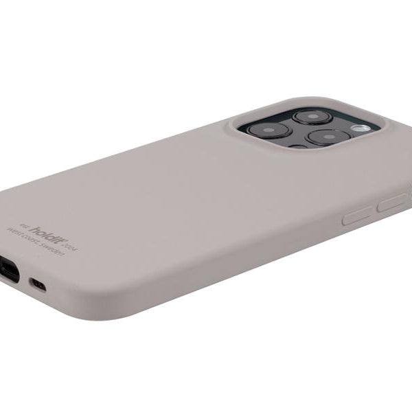 Holdit Back Cover Silicone iPhone 13 Pro Taupe