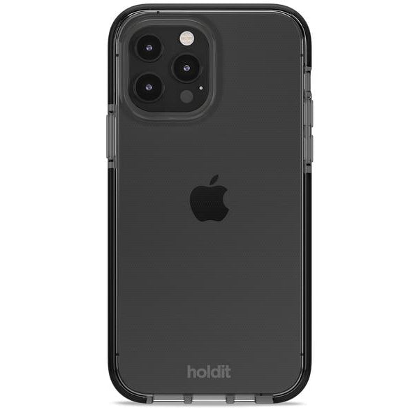 Holdit Back Cover Seethru iPhone 13 Pro Max Schwarz