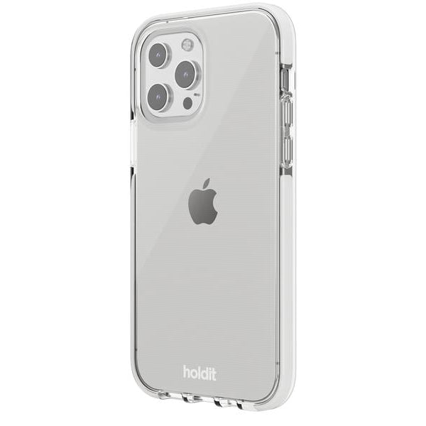 Holdit Back Cover Seethru iPhone 13 Pro Max Weiss
