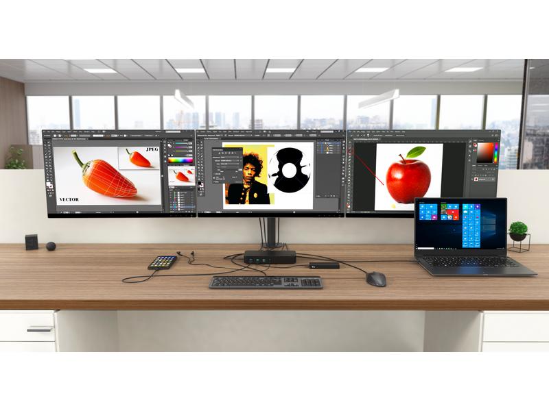 I-tec USB 3.0/USB-C/Thunderbolt Triple 4K Docking Station