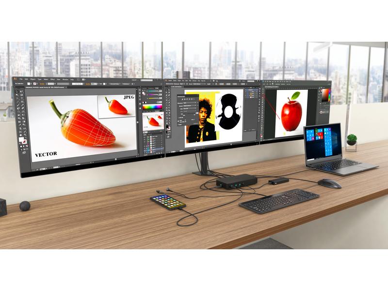 I-tec USB 3.0/USB-C/Thunderbolt Triple 4K Docking Station