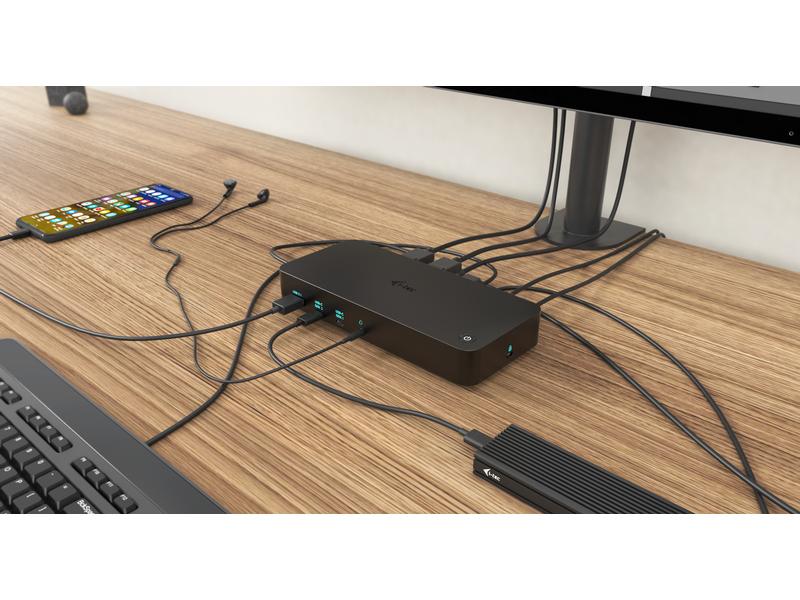 I-tec USB 3.0/USB-C/Thunderbolt Triple 4K Docking Station