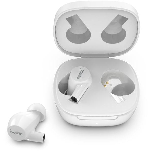 Belkin True Wireless In-Ear-Kopfhörer Soundform Rise Weiss