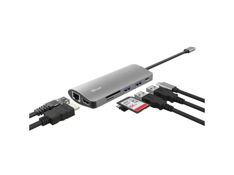 Trust Dockingstation Dalyx 7-in-1 USB-C