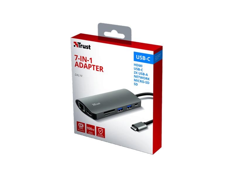 Trust Dockingstation Dalyx 7-in-1 USB-C