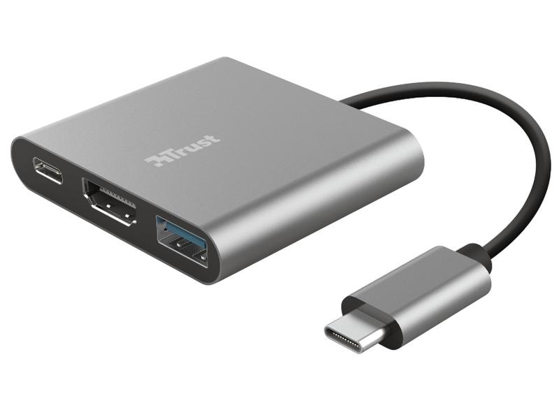 Trust Dockingstation Dalyx 3-in-1 USB-C