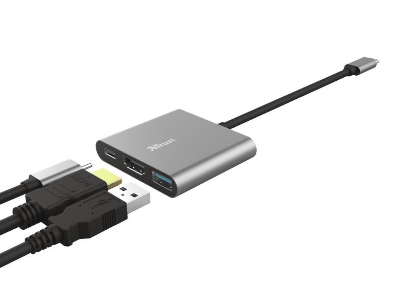 Trust Dockingstation Dalyx 3-in-1 USB-C