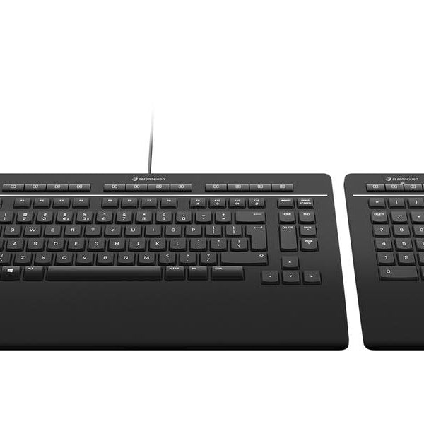 3Dconnexion Tastatur Keyboard Pro mit Numpad