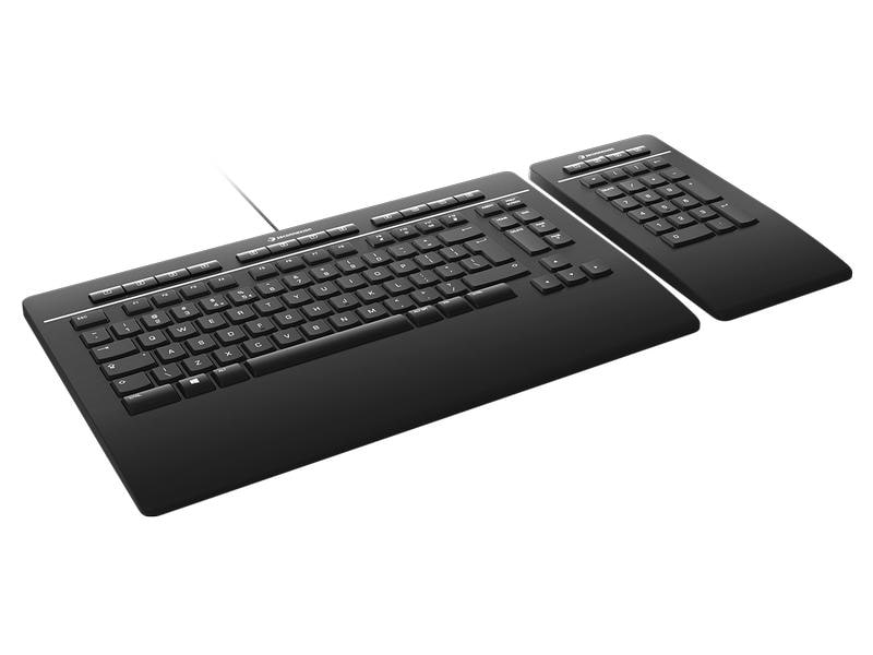 3Dconnexion Tastatur Keyboard Pro mit Numpad