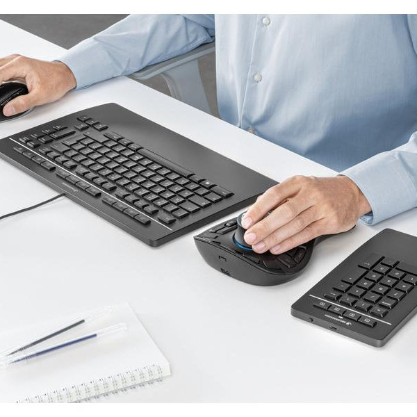 3Dconnexion Tastatur Keyboard Pro mit Numpad