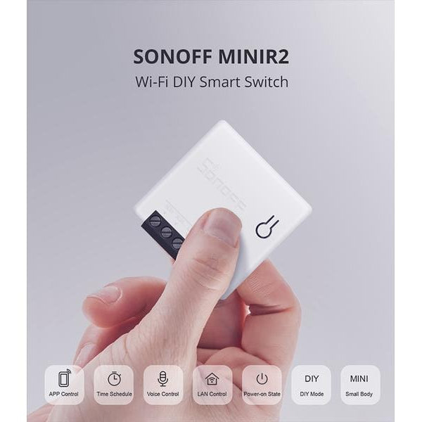 SONOFF WLAN-Lichtaktor MINIR2 2200 W, 1-fach