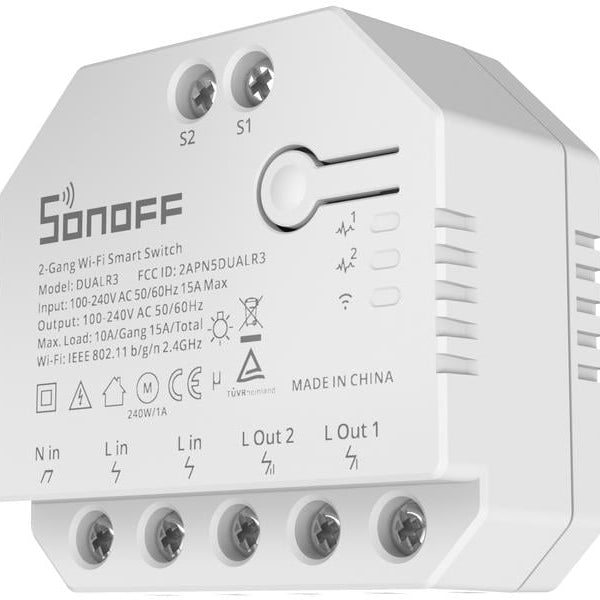 SONOFF WiFi-Rolladenaktor DUALR3 2-fach