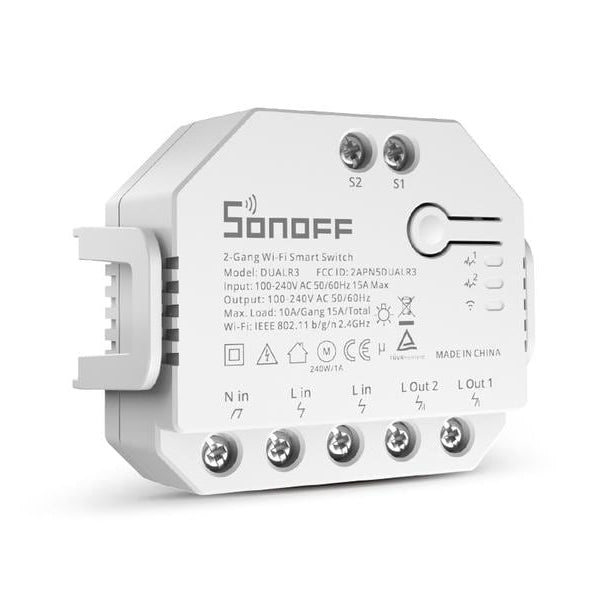 SONOFF WiFi-Rolladenaktor DUALR3 2-fach