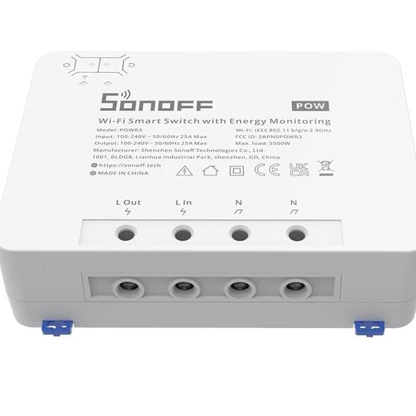 SONOFF WLAN-Schaltaktor POWR3 Power Monitoring 1-fach
