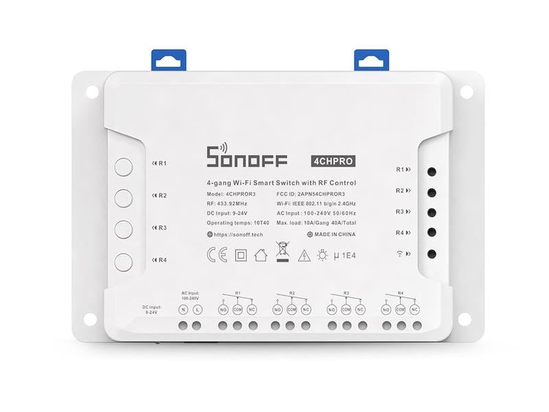 SONOFF WLAN-Schaltaktor 4CHPROR3 4-fach, WiFi-RF