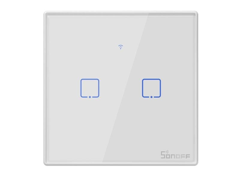 SONOFF RF-Lichtschalter T2EU2C-RF