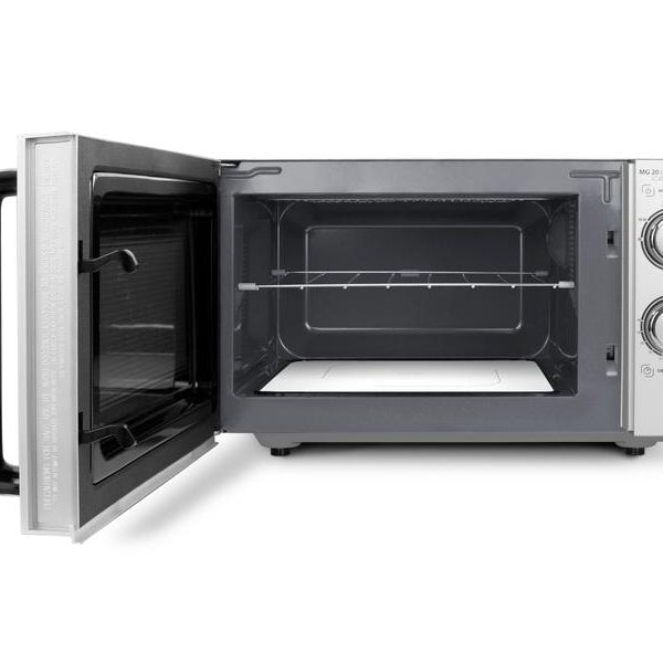 Caso Mikrowelle MG 20 Ecostyle Ceramic Schwarz/Silber