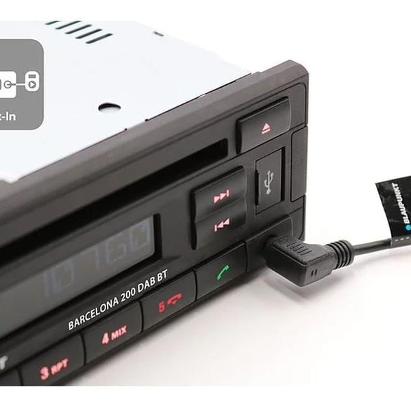 Blaupunkt Autoradio Barcelona 200 DAB-BT 1 DIN