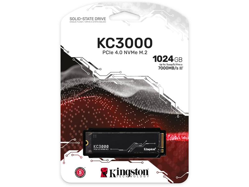 Kingston KC3000 PCIe 4.0 NVMe M.2 - 1TB