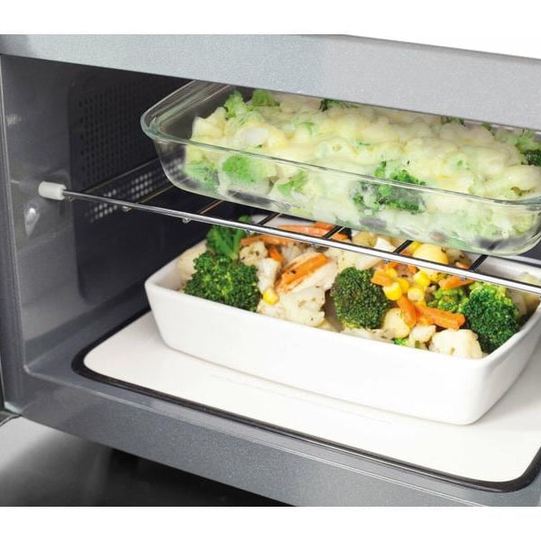 Caso Mikrowelle MG 20 Ecostyle Ceramic Schwarz/Silber