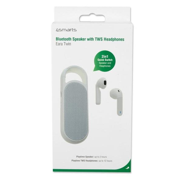 4smarts True Wireless In-Ear-Kopfhörer Eara Twin Weiss