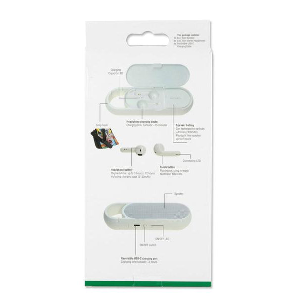 4smarts True Wireless In-Ear-Kopfhörer Eara Twin Weiss