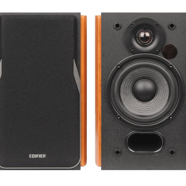 Edifier Regallautsprecher Paar R1380T Braun, Schwarz