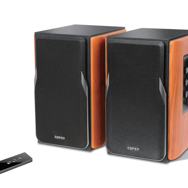 Edifier Regallautsprecher Paar R1380T Braun, Schwarz