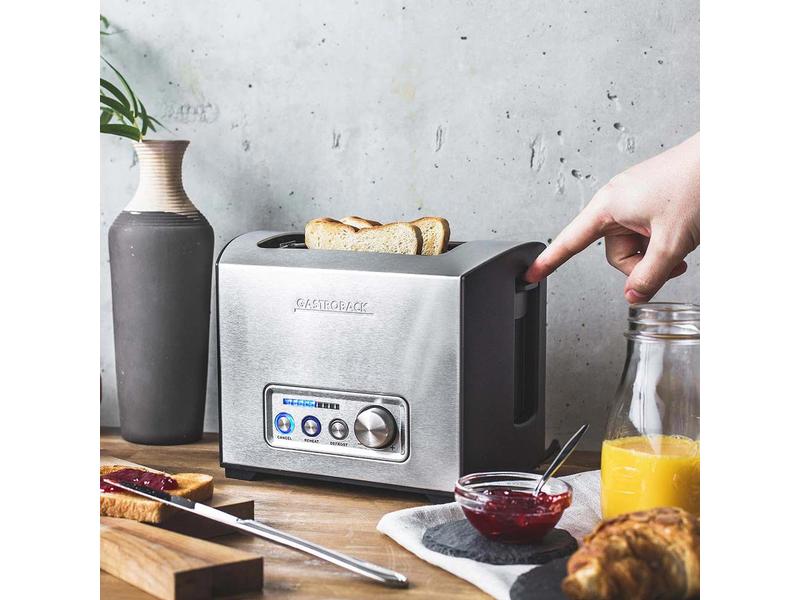 Gastroback Toaster Pro 2S Silber