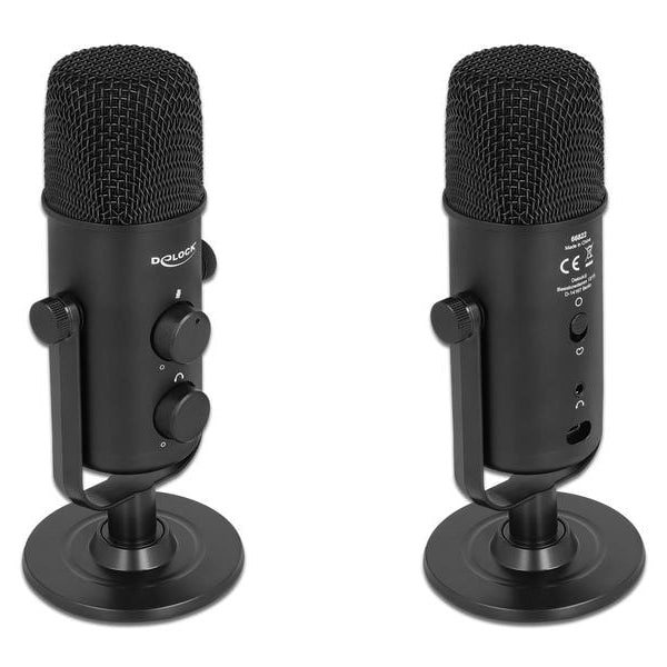 Delock Kondensatormikrofon USB für Streaming, Podcasting