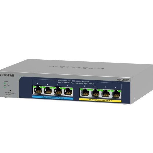 Netgear PoE++ Switch MS108EUP-100EUS 8 Port