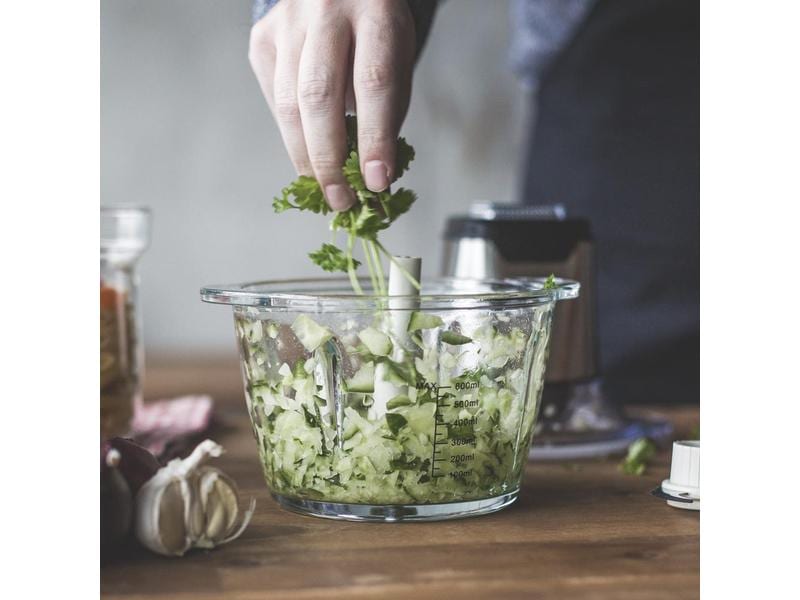 Gastroback Zerkleinerer Mini Chopper Plus Silber