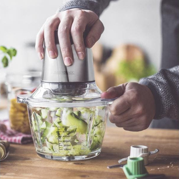 Gastroback Zerkleinerer Mini Chopper Plus Silber