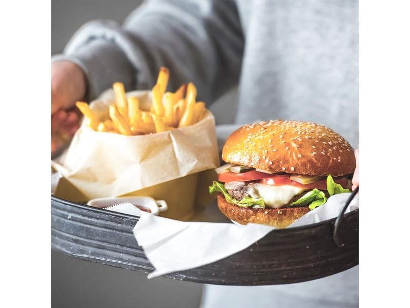 Gastroback Fritteuse Vita-Spin , Schwarz