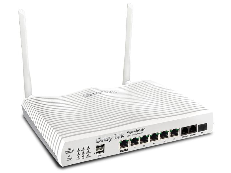 DrayTek G.Fast-Modem Vigor2866Vac VoIP