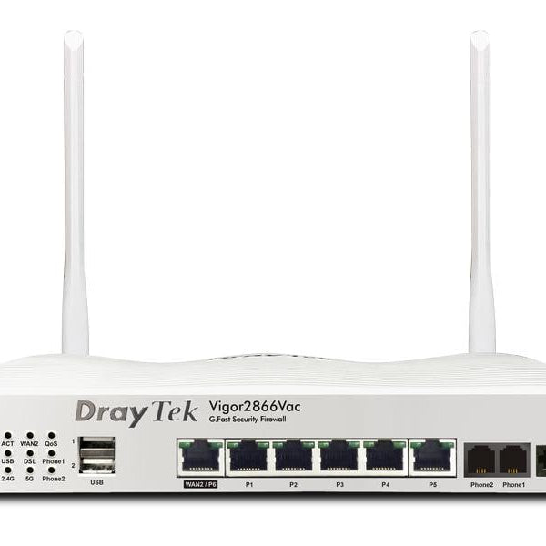 DrayTek G.Fast-Modem Vigor2866Vac VoIP