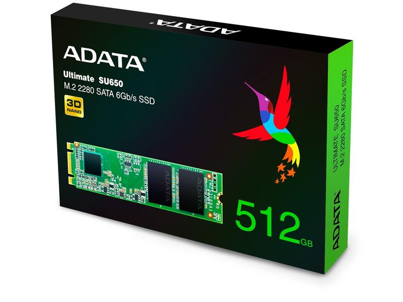 ADATA SSD Ultimate SU650 M.2 2280 SATA 512 GB