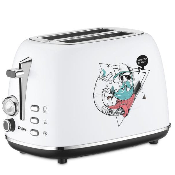 Trisa Toaster Street Art Weiss
