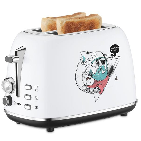 Trisa Toaster Street Art Weiss