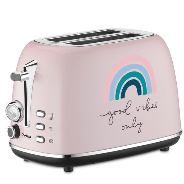 Trisa Toaster Good Vibes Rosa