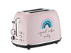 Trisa Toaster Good Vibes Rosa