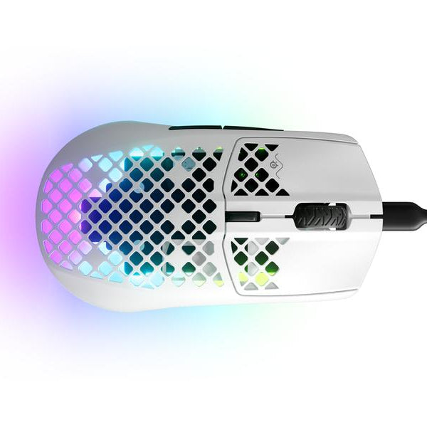 Steel Series Gaming-Maus Aerox 3 Weiss